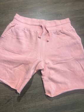 Smart Fit Light Pink Drawstring Athletic Shorts